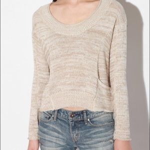 UrbanOutfitters byCORPUS ScoopNeck Cropped Sweater